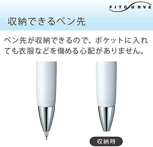 Kokuyo FitCurve Mechanical Pencil - 0.5 mm - Blue Body