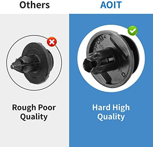 20 Pcs Super Front Fender Inner Liners Fender Well Front Wheel Well Retainer Clips Plastic Body Rivets for Honda Accord Civic Acura, Replacement for The Part# 91512-SX0-003