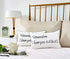 Sanmetex Nana Gifts from Grandkids, Nana Birthday Gifts, Nana Ideas with Remember I Love You Nana Quote Lumbar Pillow Cover 12x20 Inch.