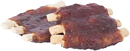 DreamBone Grill Masters Ribs, No-Rawhide Chews for Dogs, 5 Half Racks