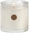 Aromatique Bourbon Bergamot Textured Glass Scented Jar Candle