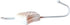 Assorted Weathered Wood Nautical Seashell Wall Hooks with Metal Hanger, Sets of 3, 7 1/4 Inch
