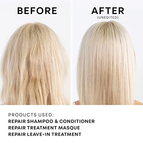 NatureLab Tokyo Perfect Repair Treatment Masque: Heat and Color Protection, Hair Mask Treatment to Strengthen and Repair Dull, Damaged, Brittle Hair I 6.7 FL OZ / 200ml