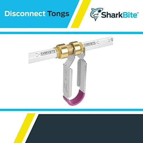 SharkBite 1/2 Inch Disconnect Tongs for Push to Connect Brass Plumbing Fittings, U711