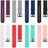 TECKMICO 8PCS Bands Replacement for Amazfit Bip Smartwatch,20mm Quick Release Watch Soft Silicone Bands for Amazfit Bip Band Women Men