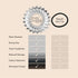 invisibobble Original Traceless Spiral Hair Ties - Pack of 8, Crystal Clear and True Black- Strong Elastic Grip Coil Accessories for Women - Non Soaking - Gentle for Girls Teens and Thick Hair