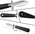 WENDOM Oyster Knife Shucker Set Oyster Shucking Knife and Gloves Cut Resistant Level 5 Protection Seafood Opener Kit Tools Gift(2knifes+1Glove+1Cloth)