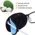 eZAKKA Eye Patches for Adults, Eye Patch for Glasses Silk Patch for Lazy Eye Amblyopia Strabismus and After Surgery (Navy Blue+Black)