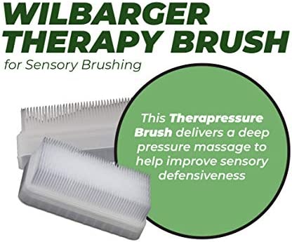 Wilbarger Therapy Brush, 3 Pack – Therapressure Brush for Occupational Therapy for Sensory Brushing – Designed by Patricia Wilbarger – Use as Part of The Wilbarger Brushing Protocol