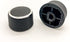 Kerman 2 PC Rear Radio Audio Volume Control Knob Dial Tuner for 07-13 Chevy Tahoe Chevrolet Silverado GMC Acadia Sierra Denali Yukon GM 22912547 Radio Repair Kit Replacement Button.