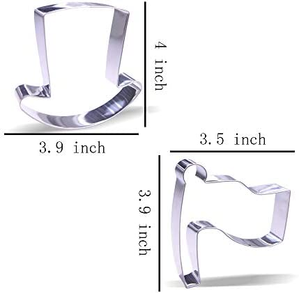 4th of July Cookie Cutter Set - 8 Piece - Stainless Steel