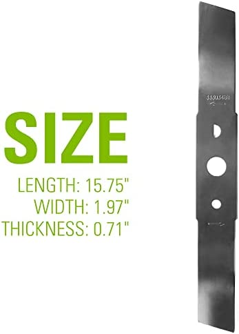 Greenworks 16-Inch Replacement Lawn Mower Blade 29512