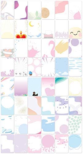 Affirmation Cards For Women Encouragement Cards 48 | Inspirational Gifts For Women and Men | Happy Motivational Inspirational Messages | Bloom Into Joy With Mini Quote Note Cards Just Because I Love You | Fun Notes Size 2" x 3"