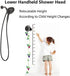 BOPai ORB Suction Shower Head Holder, Relocatable Handheld Showerhead Holder, Oil Rubbed Bronze