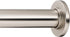Ivilon Tension Curtain Rod - Spring Tension Rod for Small Windows or Shower, 16 to 24 Inch. Satin Nickel
