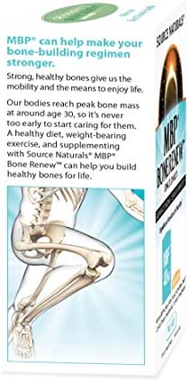 SOURCE NATURALS Mbp Bone Renew Capsule, 60 Count