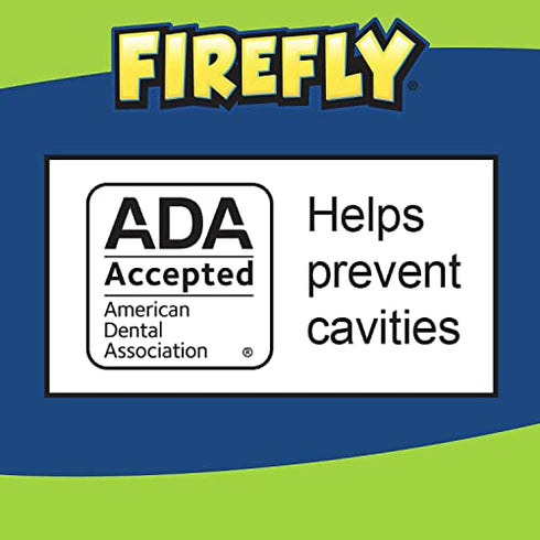 FIREFLY Spongebob Natural Anticavity Fluoride Toothpaste Flavor, Wild Watermelon, 4.2 Ounce (Pack of 1)