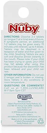 Dr. Talbot's Night Time Chamomile Soothing Tablets, Naturally Inspired, Quick Dissolve, 140 Count