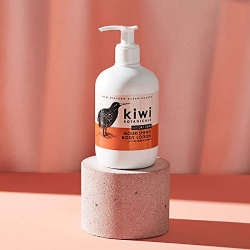 Kiwi Botanicals Nourishing Body Lotion with Manuka Honey, Cruelty-free for Dry Skin, 11 fl oz