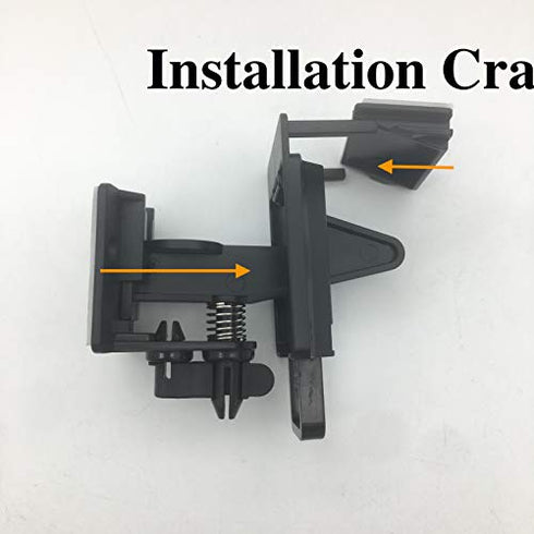 Cabinet Locks Baby Proofing Latches - Vmaisi 12 Pack Adhesive Child Safety Drawer Lock No Drilling Black