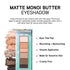 Eyeshadow Palette By Physicians Formula Matte Monoi Butter Eyeshadow Natural Matte Blushed Nudes, For Sensitive Skin, Hypoallergenic, Nourishing Moisturizing, Smooth, All Day Wear