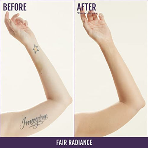 Westmore Beauty Body Coverage Perfector 2.5 Oz/ 74ml (Fair Radiance) - Waterproof Leg And Body Makeup For Tattoo Cover Up And More