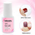 24 Packs (576 Pcs) Matte Short Press on Nails, Acrylic Short False Nails Full Cover Set Artificial Nails Fake Solid Color with Glue for Women