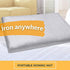 Ironing Mat for Table Top, Ironing Blanket, Portable Ironing Pad for Washer, Dryer, Pad for Travel, Non Slip Dots Backing, Iron Board Alternative Cover with Padding for Laundry (21x28 inch)