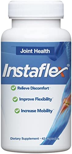 Instaflex Joint Support - Clinically Studied Joint Relief Blend of Glucosamine, MSM, White Willow, Turmeric, Ginger, Cayenne, Hyaluronic Acid - 42 Capsules