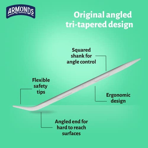 Armonds ProPicks Original Dental Picks for Teeth Cleaning - Disposable Plastic Toothpicks for Teeth & Gums - Cleans Teeth & Massages Gums - Fresh Mint Flavor - 6 Packages x 120 Interdental Tooth Picks
