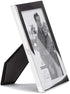 Malden International Designs Essentials Silver Metal Engravable Picture Frame, 4x6, Silver