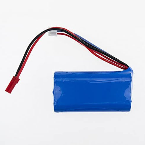 2 pcs 7.4V 1500Mah 15C JST Plug li-on Battery for HUANQI 957 948 848 Double Horse 9101 9053 MJX F45 T23 T55?Old Version? RC Car Helicopter Boat etc