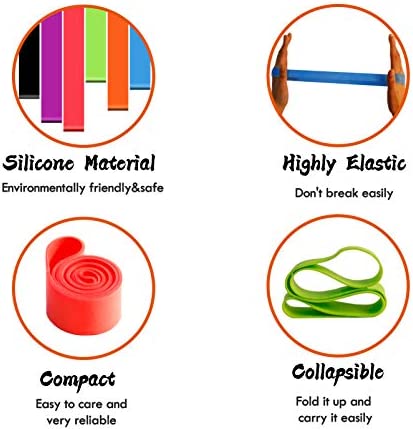 Beach Chair Clips Bands for Towel (6 Packs) Rubber Elastic Thick Multi Function Wide Lightweight Windproof Holder Keep Clamps Cruise Pool Swim Summer Stretch Durable Colorful Vacation Accessories