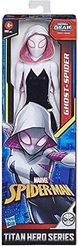 Spider-Man Marvel Titan Hero Series Ghost-Spider 12-Inch-Scale Super Hero Action Figure Toy Great Kids for Ages 4 and Up