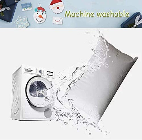 Aisawate Toddler Pillow with Pillowcase - Soft Organic Cotton Bed Pillows for Sleeping - 13X18 Small Kids Pillow for Travel, Crib, Bed Set- White Pillows - Machine and Hypoallergenic