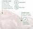 Lulus Naturals Castor Oil Pack-Castor Oil Pack Wrap Made of Plush Organic Cotton Velour-Castor Oil Pack for Liver Detox, Insomnia, Constipation-Less Mess, Heatless, Reusable(Castor Oil Not Included)