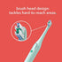 Colgate Hum Connected Smart Battery Toothbrush Refill Head, Green, 2 Pack