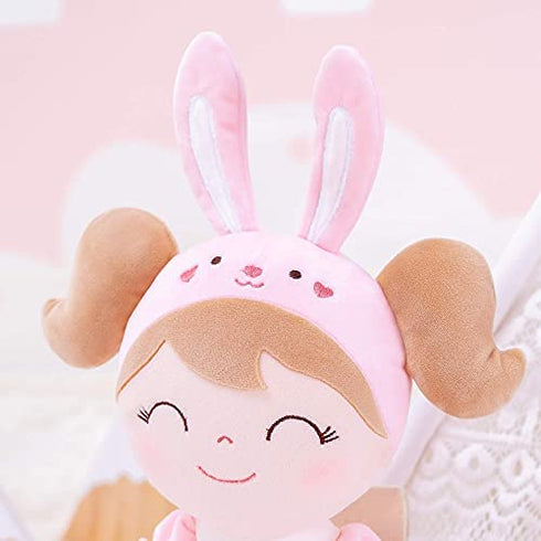 Gloveleya Baby Doll Girl Gifts Soft Plush Bunny Dolls 14" with Gift Box