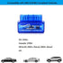 Veepeak Mini Bluetooth OBD II Scanner for Android Only, Auto Check Engine Light Code Reader Car Diagnostic Scan Tool