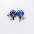 Qinsuee Cute Stitch Retractable Badge Holder,4 Pack Cartoon Id Badge Reel Belt Clip for Women Teacher Worker Nurse