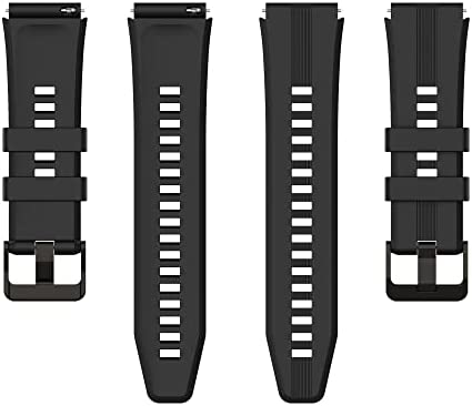 Replacement Silicone Bands Compatible with Samsung Gear S3 Frontier/Gear S3 Classic/Galaxy Watch3 45mm/Galaxy Watch (46mm) SM-R800 Smartwatch Soft Sport Bracelet Strap Band for Gear S3 Watch