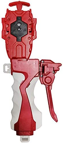Speder Bey Gyro Blades Burst Sparking Launcher Set, Battling Burst Light Sparking String Launcher Set - Gyro Right Spin Top (Red)