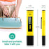 Alysontech Digital PH Meter, PH Meter 0.01 High-Precision Pocket Water Quality Tester, PH Range 0-14, Suitable for Accurate Testing of Drinking Water, Aquariums, Swimming Pools, Hydroponics (Yellow)