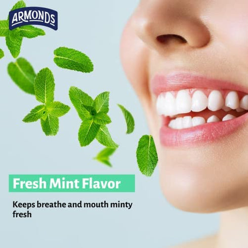 Armonds ProPicks Original Dental Picks for Teeth Cleaning - Disposable Plastic Toothpicks for Teeth & Gums - Cleans Teeth & Massages Gums - Fresh Mint Flavor - 6 Packages x 120 Interdental Tooth Picks