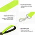 Illumifun LED Dog Leash, USB Rechargeable Pet Leash Glow in The Dark, 47.2inch Nylon Light Dog Leash for Your Dog Walking at Night (Green)