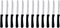 (Set of 12) 5-Inch Blade Steak Knives, Stainless Steel Rounded Serrated Blade Steak Knives with Plastic Handles for Restaurants