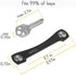Smart Key Organizer for Keychain - Compact Key Holder - Upgraded Version w Pocket Clip, Car Key Ring, Minimalist EDC design, Cool Key Chain for Men & Women, key case organizer -up to 14 Keys