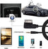 OCR 6.6ft AMI MDI MMI AUX Cable Audio Music Interface Adaptor 3.5mm Jack Aux-in MP3 Cable for Audi Audi A3/A4/A5/A6/A8/Q5/Q7/R8/TT, VW Jetta Passat GTI GLI CC Tiguan Touareg EOS Golf Mk 6, etc.