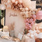 YSF 158Pcs Dusty Rose Pink Balloon Garland Kit Arch with Gream Peach, Peach, Apricot,and Chrome Champagne Balloons Neutral Decorations for Baby Bridal Shower, Birthday Party Ballon Wall