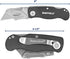 Sheffield 12613 Ultimate Lock Back Utility Knife, Folding, Box Cutter Knife, Carpet Knife, Drywall Cutter, and More, Quick-Change Blade, Back Lock Design, Black